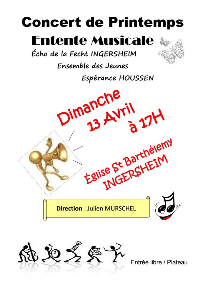 2014-04-13 Affiche Concert Printemps Ingersheim