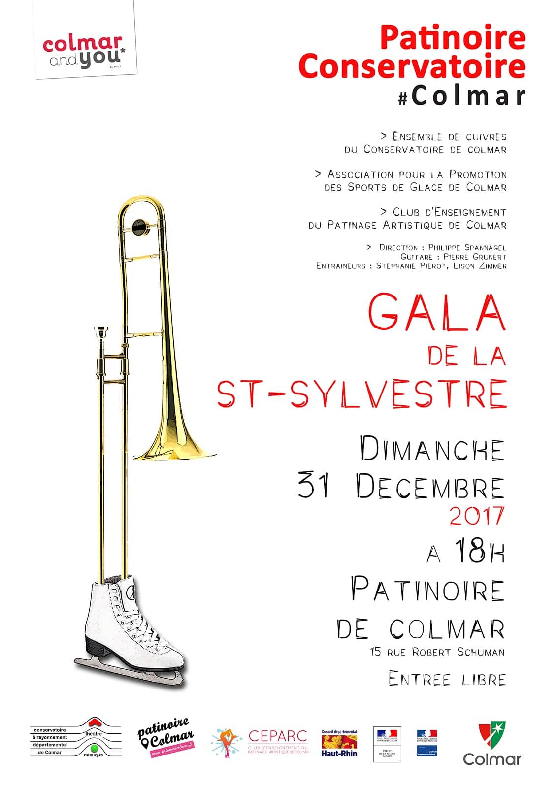 2017-12-31 Concert Ensemble de Cuivres Patinoire
