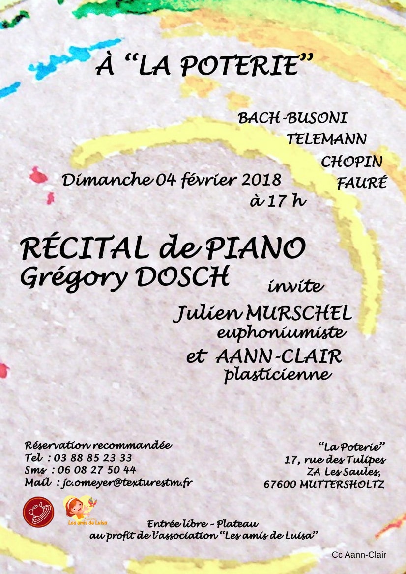 2018-02-04 Recital Gregory Poterie Muttersholtz