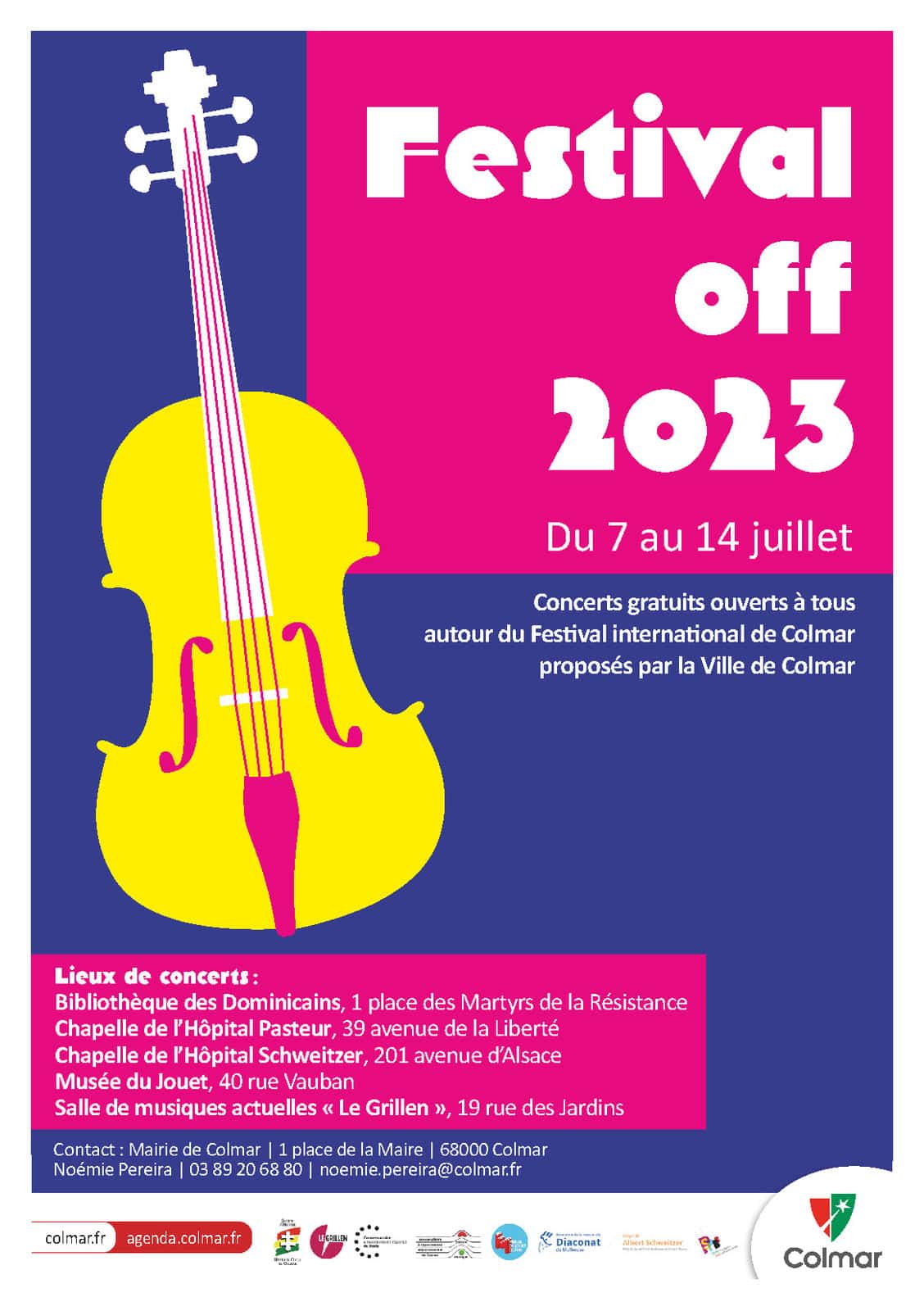 Affiche Festival Off 2023