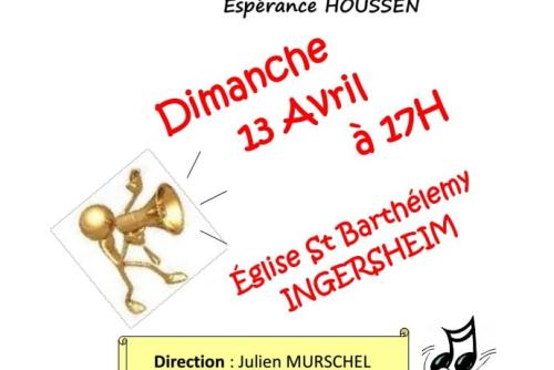 2014-04-13 Affiche Concert Printemps Ingersheim