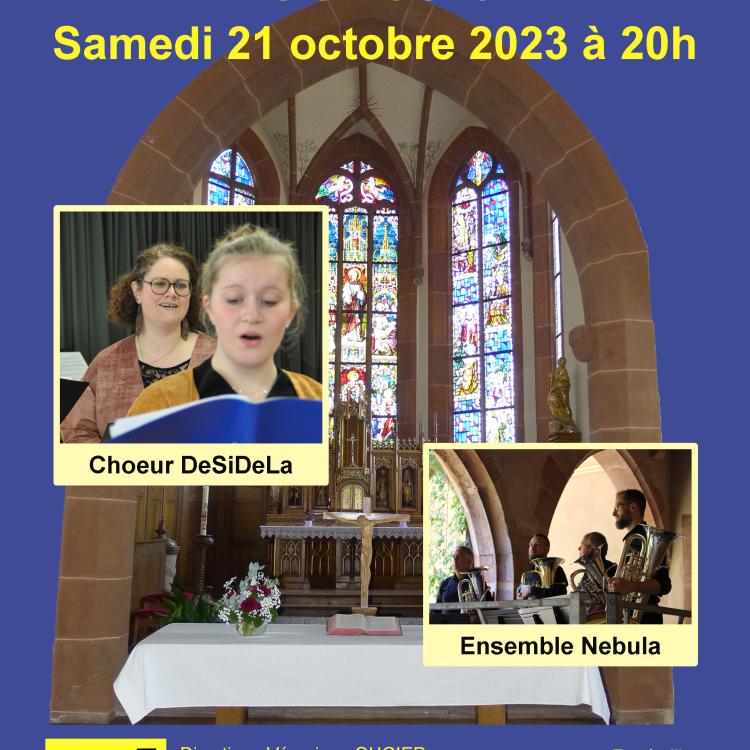 Affiche concert Nebula et DeSIDeLa - Hunawihr